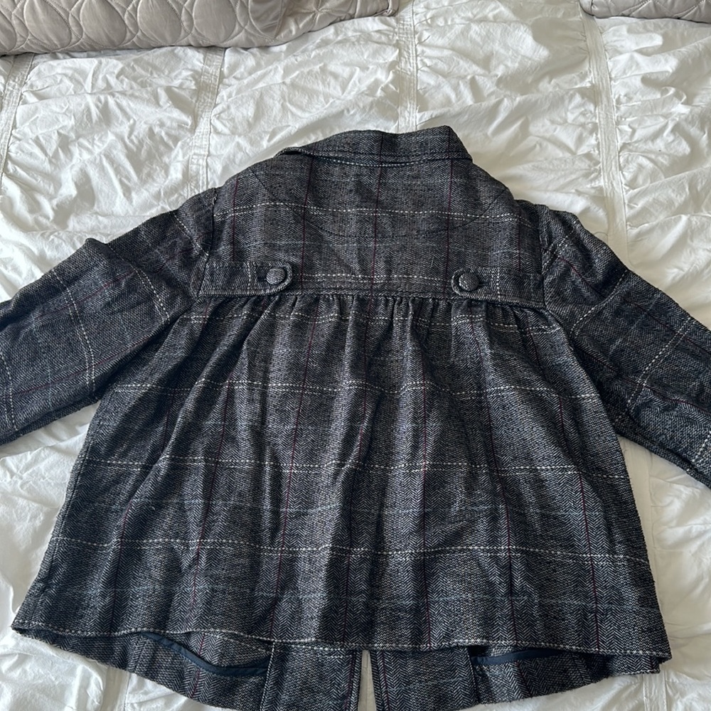 Grey crop jacket - Picture 4 of 5
